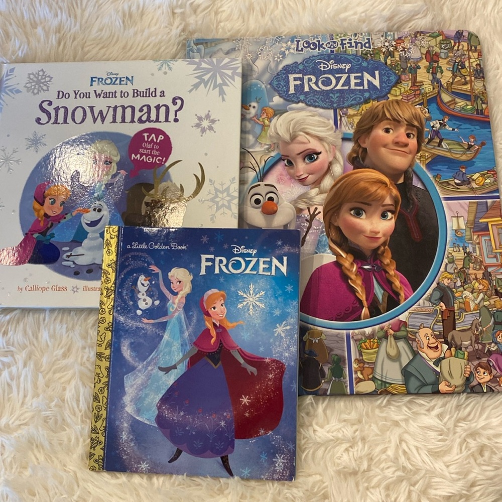 DISNEY FROZEN books